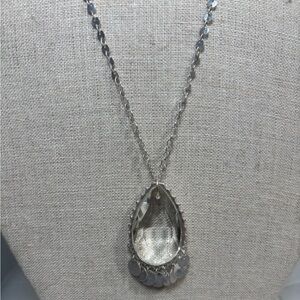 Teardrop Pendant Necklace